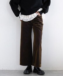 RAGEBLUE（レイジブルー）の「＜先行予約＞フロッキーデニムワイドパンツ/セットアップ対応（パンツ）」