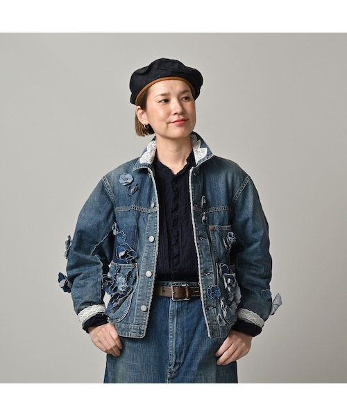 45R（フォーティファイブアール）の「ライ麦デニムのGオール 遖加工