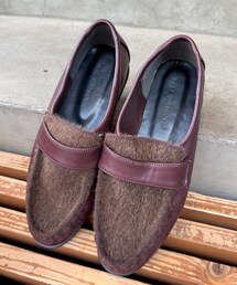 CIAOPANIC TYPY（チャオパニックティピー）の「ギャザーデザインアソート素材フラットローファー（シューズ）」