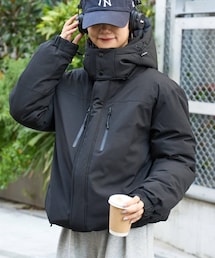 CIAOPANIC TYPY（チャオパニックティピー）の「【ユニセックス】防風/中綿/2WAYウォーマーパッファーブルゾン（ダウンジャケット/コート）」