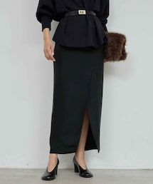 GALLARDAGALANTE(ガリャルダガランテ)の「アセテートツイルスカート(スカート)」