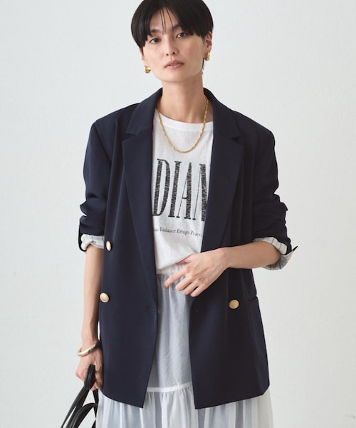 LOUNGEDRESS（ラウンジドレス）の「リネンダブルジャケット