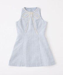 one after another NICE CLAUP（ワンアフターアナザーナイスクラップ）の「【Twinkle Collection】リボンミニワンピ（ワンピース・レディース）」