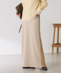 COLLAGE GALLARDAGALANTE | Q.anos 2フェイスデニムスカート(デニムスカート)