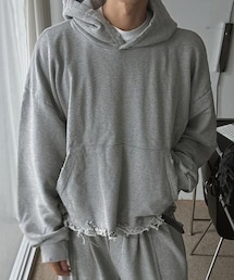 ALAND（エーランド）の「ASCLO／ダメージクロップフーディー（その他）」