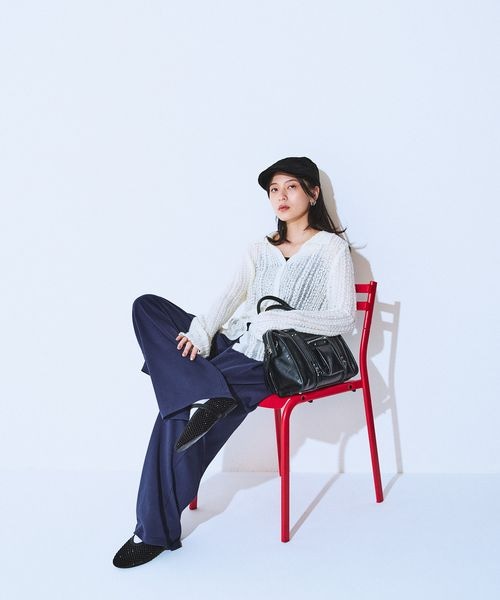 JEANASIS(ジーナシス)の「スウェットコクーンタックパンツ(その他・レディース・ブラック(09)/オートミール(11)/グレー(15)/ネイビー(88)・FREE)」の14枚目の写真