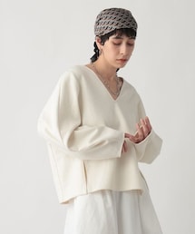 studio CLIP（スタディオクリップ）の「《先行予約/ウタオ》裏起毛Vネックプルオーバー（その他）」