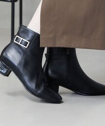 卑弥呼（ヒミコ）の「スクエアバックルサイドベルトブーツ/651417（その他）」