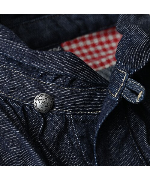 45R（フォーティファイブアール）の「45プチデニムのボーイフレンドシャツ（濃）（その他・レディース・79-インディゴ 濃・00-フリー）」の14枚目の写真