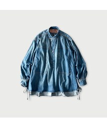 45R（フォーティファイブアール）の「45プチデニムのボーイフレンドシャツ（加工）（その他・レディース）」