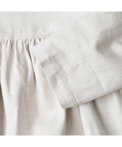 45R（フォーティファイブアール）の「ONEONE 宝物のいろいろギャザーブラウス（その他・レディース・10-オフホワイト/71-アカチェック/77-クロ(起毛)/78-クロ/82-カディデニム(インディゴ)・00-フリー）」の17枚目の写真