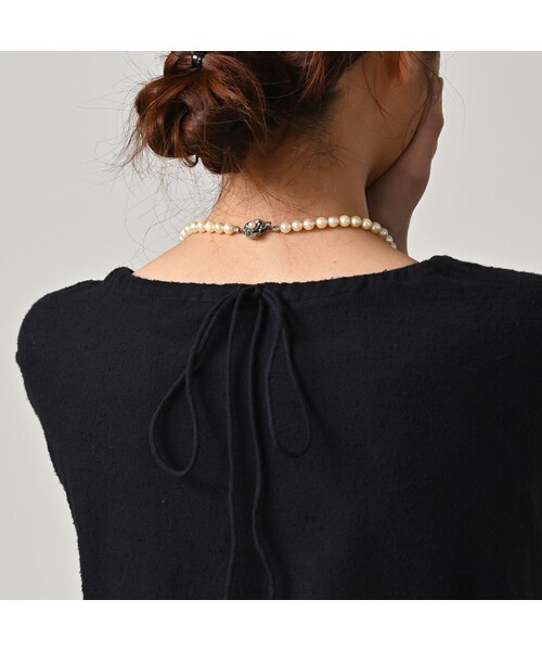 45R（フォーティファイブアール）の「ONEONE 宝物のいろいろギャザーブラウス（その他・レディース・10-オフホワイト/71-アカチェック/77-クロ(起毛)/78-クロ/82-カディデニム(インディゴ)・00-フリー）」の13枚目の写真