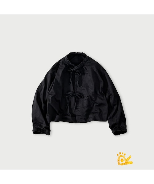 45R（フォーティファイブアール）の「ONEONE 宝物のいろいろミリタリーボレロ（その他・レディース・14-ベージュ/60-ネイビーサテン/62-クロ/71-インディゴ/72-ネイビーコーデュロイ/84-ブラウンコーデュロイ/90-クロ別珍/91-クロモールサージ�@/92-クロモールサージ�A・00-フリー）」の3枚目の写真