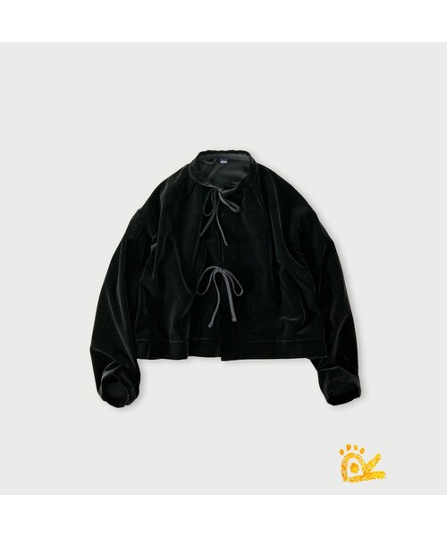 45R（フォーティファイブアール）の「ONEONE 宝物のいろいろミリタリーボレロ（その他・レディース・14-ベージュ/60-ネイビーサテン/62-クロ/71-インディゴ/72-ネイビーコーデュロイ/84-ブラウンコーデュロイ/90-クロ別珍/91-クロモールサージ�@/92-クロモールサージ�A・00-フリー）」の7枚目の写真