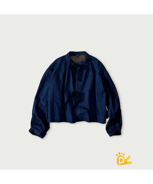 45R（フォーティファイブアール）の「ONEONE 宝物のいろいろミリタリーボレロ（その他・レディース・14-ベージュ/60-ネイビーサテン/62-クロ/71-インディゴ/72-ネイビーコーデュロイ/84-ブラウンコーデュロイ/90-クロ別珍/91-クロモールサージ�@/92-クロモールサージ�A・00-フリー）」の4枚目の写真