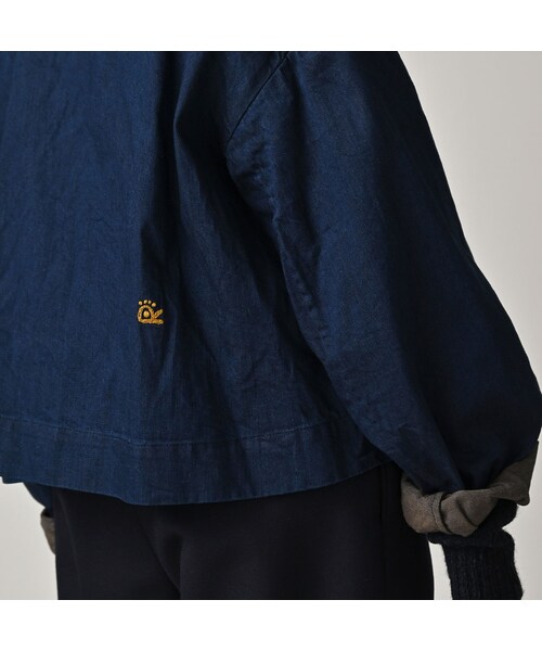 45R（フォーティファイブアール）の「ONEONE 宝物のいろいろミリタリーボレロ（その他・レディース・14-ベージュ/60-ネイビーサテン/62-クロ/71-インディゴ/72-ネイビーコーデュロイ/84-ブラウンコーデュロイ/90-クロ別珍/91-クロモールサージ�@/92-クロモールサージ�A・00-フリー）」の18枚目の写真