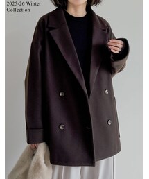 Re:EDIT（リエディ）の「ルーズダブルテーラードジャケット - ジャケット/アウター通販 | 人気レディースファッション - Re:EDIT（リエディ）（その他）」