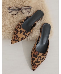 Re:EDIT（リエディ）の「ポインテッドトゥローヒールミュール - シューズ通販 | 人気レディースファッション - Re:EDIT（リエディ）（その他）」