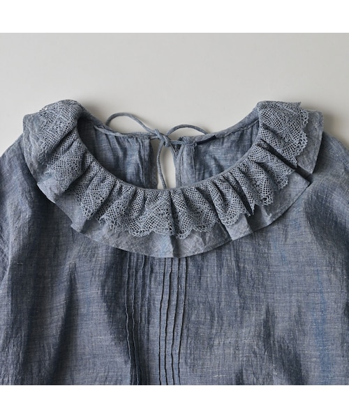 45R（フォーティファイブアール）の「インドカディダンガリーのフリル