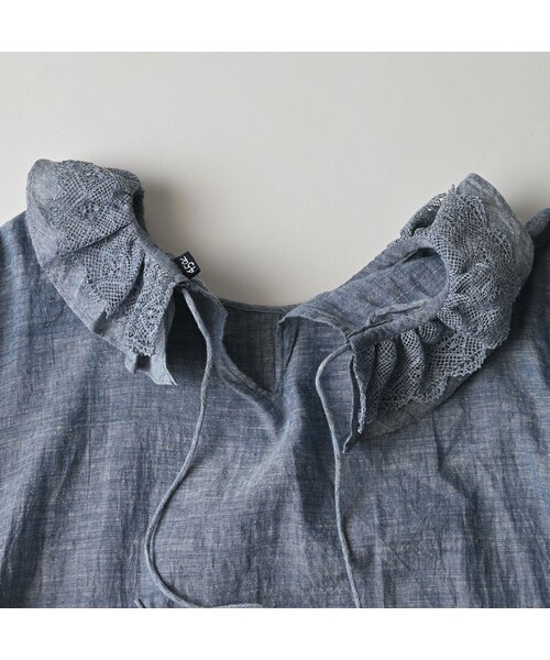 45R（フォーティファイブアール）の「インドカディダンガリーのフリル