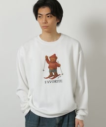 LAKOLE（ラコレ）の「スキーベア裏起毛プルオーバー（その他）」