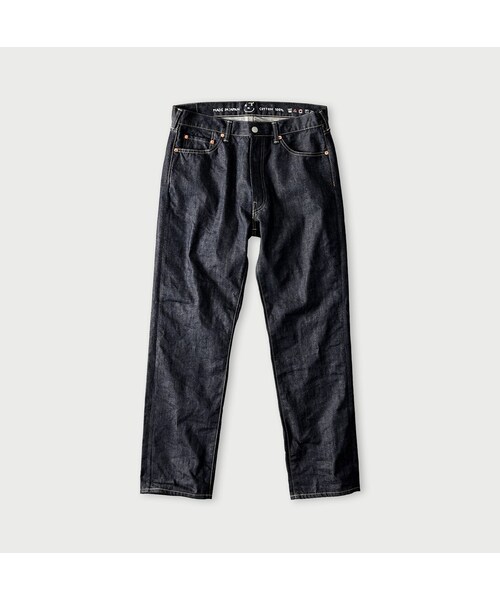 45R（フォーティファイブアール）の「ライ麦デニムのクロスビー89（濃）（パンツ・レディース・76-R66 股下70cm/77-R66 股下75cm・00-26インチ/01-27インチ/02-28インチ/03-29インチ/04-30インチ/05-31インチ/06-32インチ/07-33インチ/08-34インチ/09-36インチ/11-38インチ）」の2枚目の写真