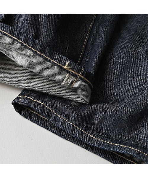 45R（フォーティファイブアール）の「ライ麦デニムのクロスビー89（濃）（パンツ・レディース・76-R66 股下70cm/77-R66 股下75cm・00-26インチ/01-27インチ/02-28インチ/03-29インチ/04-30インチ/05-31インチ/06-32インチ/07-33インチ/08-34インチ/09-36インチ/11-38インチ）」の20枚目の写真