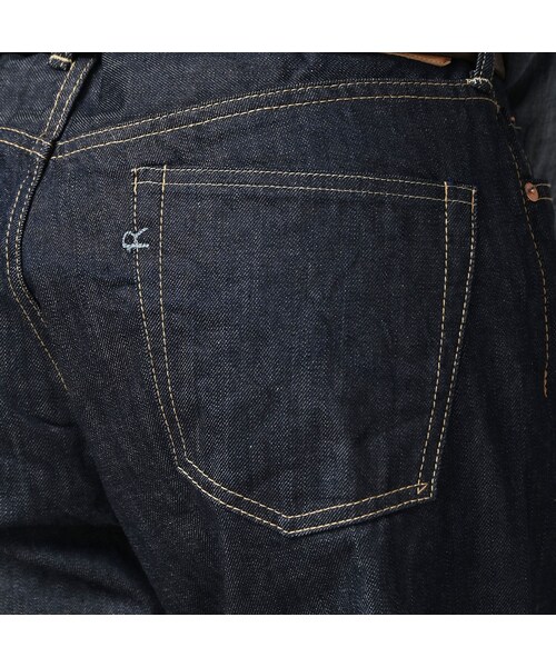 45R（フォーティファイブアール）の「ライ麦デニムのクロスビー89（濃）（パンツ・レディース・76-R66 股下70cm/77-R66 股下75cm・00-26インチ/01-27インチ/02-28インチ/03-29インチ/04-30インチ/05-31インチ/06-32インチ/07-33インチ/08-34インチ/09-36インチ/11-38インチ）」の15枚目の写真