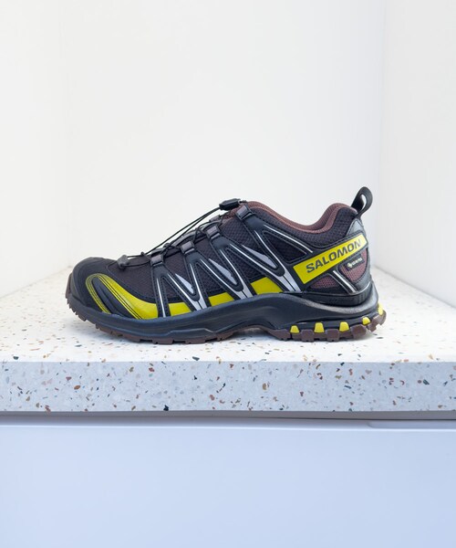 SALOMON(サロモン)の「SALOMON XA PRO 3D GTX(その他・レディース・Black/Cress Green/French Roast・25)」の2枚目の写真