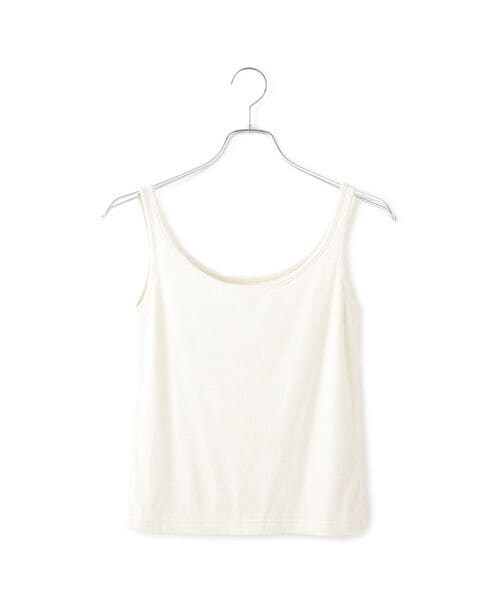 VIS(ビス)の「タイニーストラップラメタンクトップ(その他・グレー(21)/クリーム(63)・FREE)」の9枚目の写真