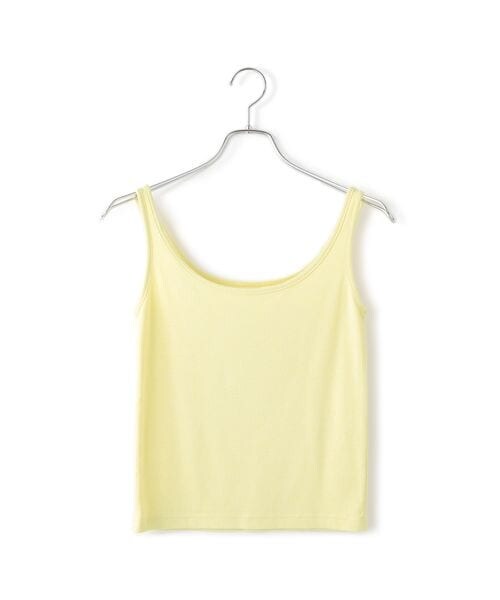 VIS(ビス)の「タイニーストラップラメタンクトップ(その他・グレー(21)/クリーム(63)・FREE)」の11枚目の写真