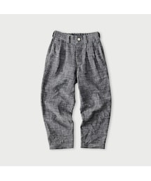 45R（フォーティファイブアール）の「綿麻ツイードの908ペグトップパンツ（インディゴ）（パンツ）」