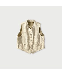 45R（フォーティファイブアール）の「綿麻ツイードの908みゆきベスト（ジャケット/アウター）」