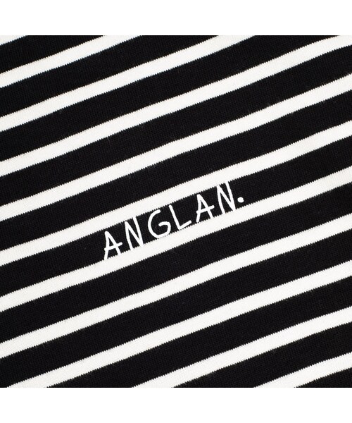 ANGLAN(アングラン)の「STRIPED LONG SLEEVE TEE - BLACK - THE GREAT DIVIDE(その他・メンズ・other・M/L)」の3枚目の写真