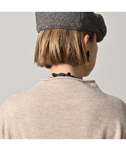 45R（フォーティファイブアール）の「ONEONE 宝物のカシミヤウールリネン12ゲージ馬セーター（トップス・レディース・12-ベージュ/17-グレーベージュ/25-チャコール/82-キャメル/84-モカ茶・00-フリー）」の13枚目の写真