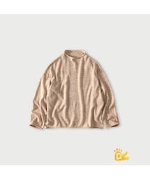 45R（フォーティファイブアール）の「ONEONE 宝物のカシミヤウールリネン12ゲージ馬セーター（トップス）」