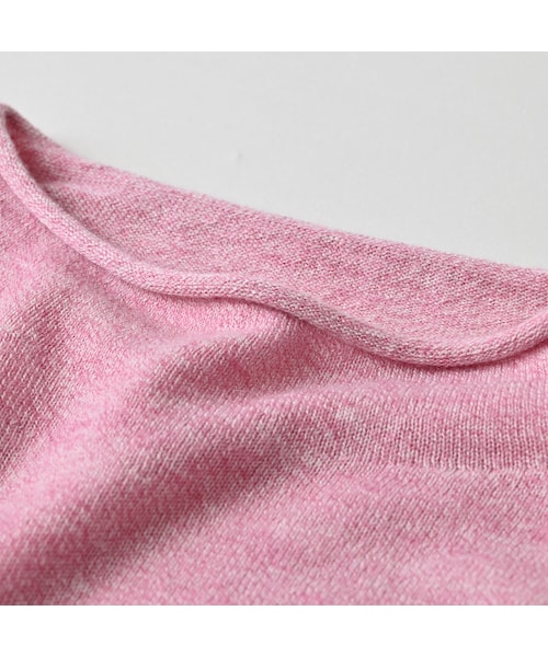 45R（フォーティファイブアール）の「ONEONE 宝物のカシミヤ12ゲージ馬セーター（トップス・レディース・43-ピンク・00-フリー）」の10枚目の写真