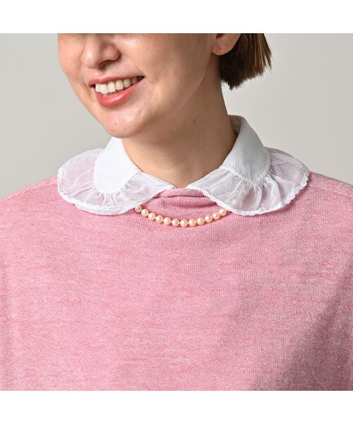 45R（フォーティファイブアール）の「ONEONE 宝物のカシミヤ12ゲージ馬セーター（トップス・レディース・43-ピンク・00-フリー）」の7枚目の写真