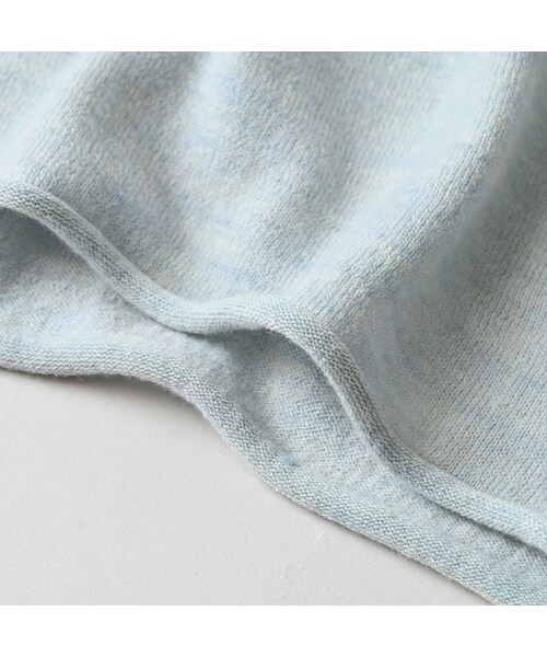 45R（フォーティファイブアール）の「ONEONE 宝物の12ゲージ馬セーター（トップス・レディース・10-ホワイト/70-浅葱/85-こげ茶・00-フリー）」の16枚目の写真