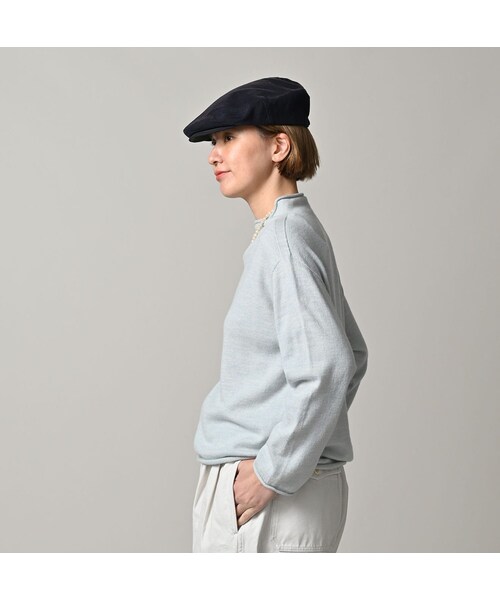 45R（フォーティファイブアール）の「ONEONE 宝物の12ゲージ馬セーター（トップス・レディース・10-ホワイト/70-浅葱/85-こげ茶・00-フリー）」の7枚目の写真