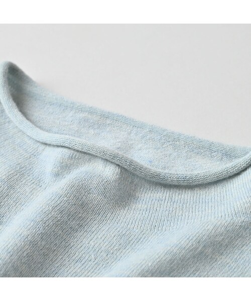 45R（フォーティファイブアール）の「ONEONE 宝物の12ゲージ馬セーター（トップス・レディース・10-ホワイト/70-浅葱/85-こげ茶・00-フリー）」の13枚目の写真