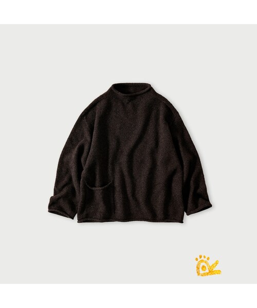 45R（フォーティファイブアール）の「ONEONE 宝物のカシミヤローゲージ馬セーター（トップス・レディース・13-生成トップ/14-ベージュトップ/45-ピンクトップ/72-ブルートップ/85-茶トップ・00-フリー）」の5枚目の写真