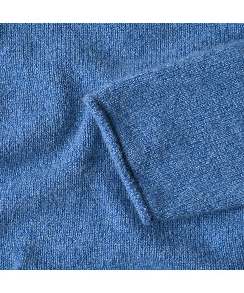 45R（フォーティファイブアール）の「ONEONE 宝物のカシミヤローゲージ馬セーター（トップス・レディース・13-生成トップ/14-ベージュトップ/45-ピンクトップ/72-ブルートップ/85-茶トップ・00-フリー）」の16枚目の写真