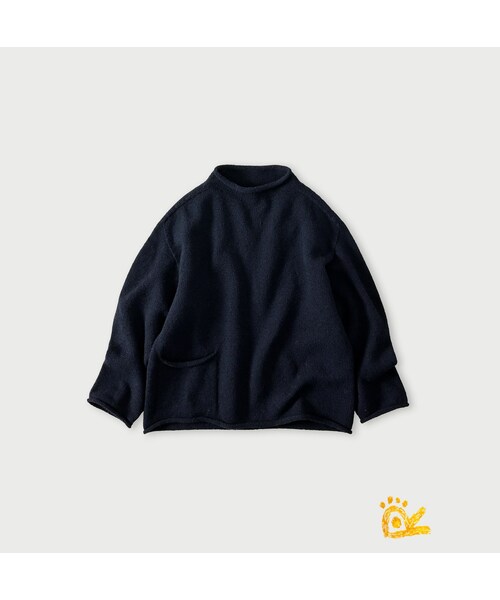 45R（フォーティファイブアール）の「ONEONE 宝物のローゲージ馬セーター（トップス・レディース・10-生成トップ/12-ベージュトップ/32-イエロートップ/35-オレンジトップ/41-薄ピンクトップ/42-サクラトップ/43-ピンクトップ/44-エンジトップ/61-薄カーキトップ/62-カーキトップ/63-グリーントップ/64-グリーントップ/66-オリーブトップ/75-ネイビー/76-ネイビートップ/77-ダークネイビー/83-薄茶トップ・00-フリー）」の16枚目の写真