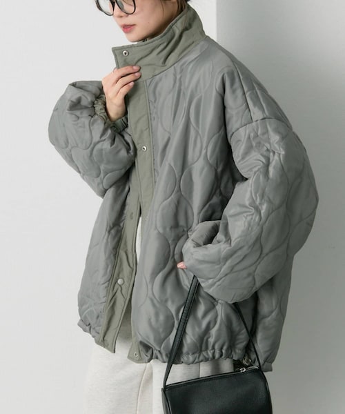 WEB限定】リバーシブルスタンドカラーパファージャケット
