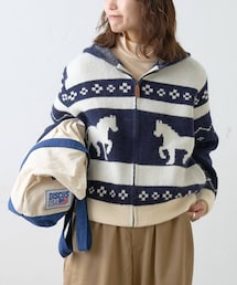 CIAOPANIC TYPY（チャオパニックティピー）の「【GEVACO】カウチンフーディニットカーディガン（トップス）」