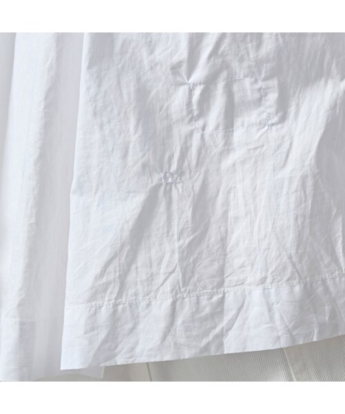 45R（フォーティファイブアール）の「スーピマバチストのタックギャザーブラウス（その他・レディース・02-シロ・00-フリー）」の11枚目の写真