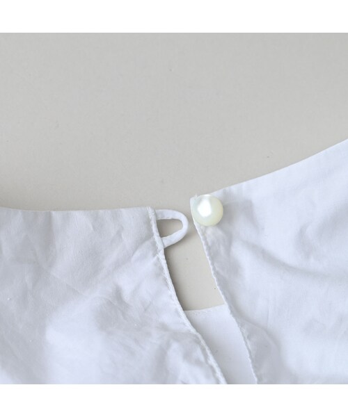 45R（フォーティファイブアール）の「スーピマバチストのタックギャザーブラウス（その他・レディース・02-シロ・00-フリー）」の15枚目の写真