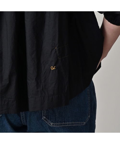 45R（フォーティファイブアール）の「スーピマバチストのタックギャザーブラウス（その他・レディース・92-クロ・00-フリー）」の11枚目の写真