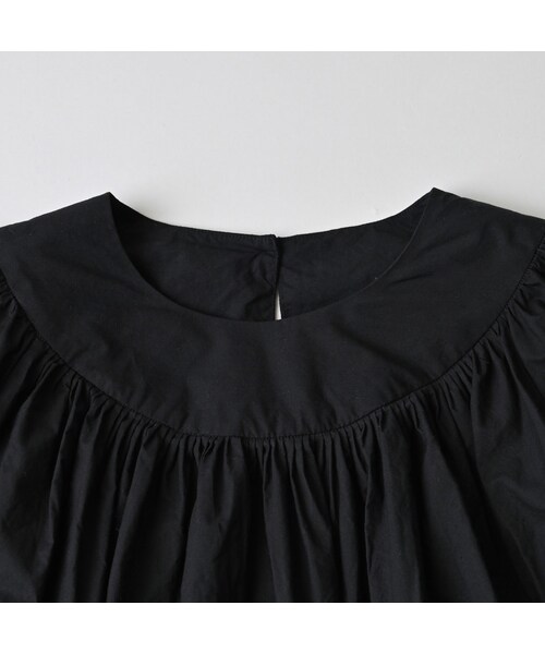 45R（フォーティファイブアール）の「スーピマバチストのタックギャザーブラウス（その他・レディース・92-クロ・00-フリー）」の12枚目の写真